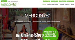 Desktop Screenshot of merconis.com
