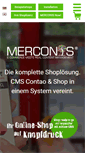 Mobile Screenshot of merconis.com